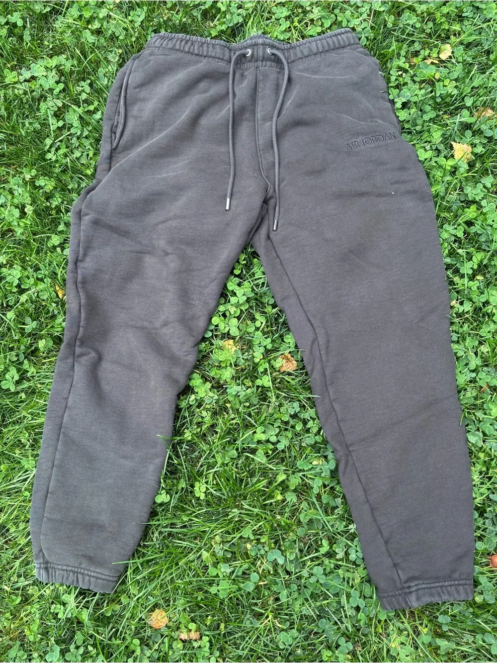Jordan Men's Charcoal Gray Fleece Joggers
